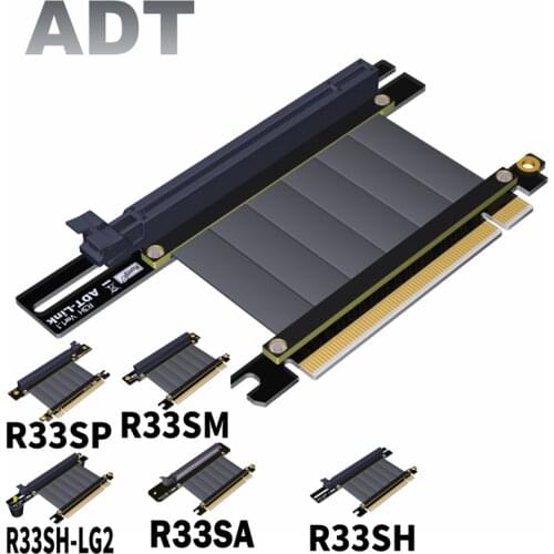 PCIe 3.0 Riser High Speed PC Graphics Cards PCI Express Cable Extensor 16x GPU Riser Cable Vertical Kit ATX Chassis PCI-e