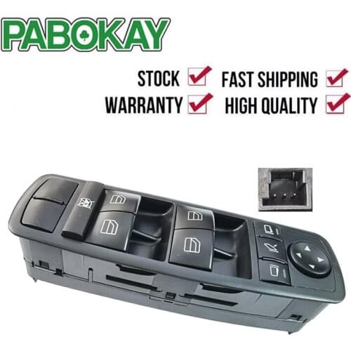 Master Power Window Switch For Mercedes W164 GL320 GL350 GL450 ML320 ML350 ML450 ML500 R3 2518300290 A2518300290 A 251 830 02 90
