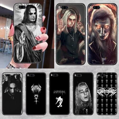 Singer Ghostemane Phone case For Xiaomi Mi Max Note 3 A2 A3 8 9 9T 10 Lite Pro Ultra black fashion coque pretty prime painting