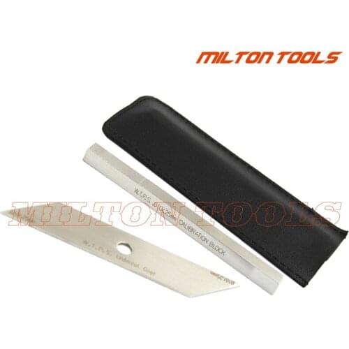 Drop shipping! WTPS Gage Welding Gauge Two-piece Rod With W.T.P.S undercut gage & calibration block