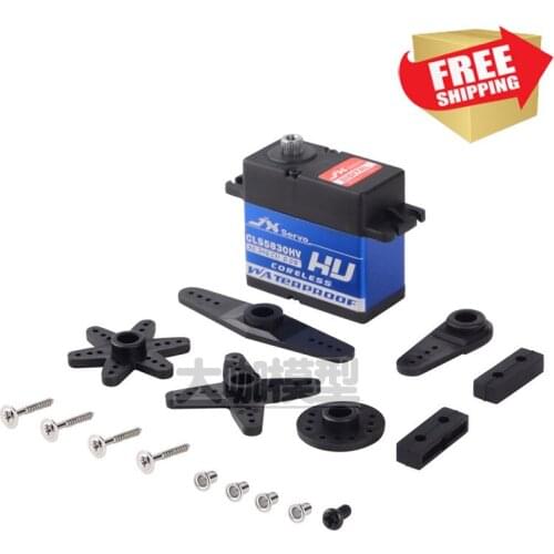 Radio control RC JX Servo CLS5830HV 30kg high torque metal gear hollow cup waterproof steering for trax TRX4 upgrade parts