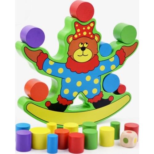 Early Education Building Blocks Jenga Toys Parent-child interaction Moon Elephant Balance Building Blocks Toys As kids Gift