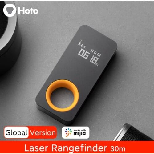 HOTO Smart Laser Rangefinder Laser Distance Meter 30M OLED Display Trena Laser Tape Measure Electronic Ruler Work with Mijia APP
