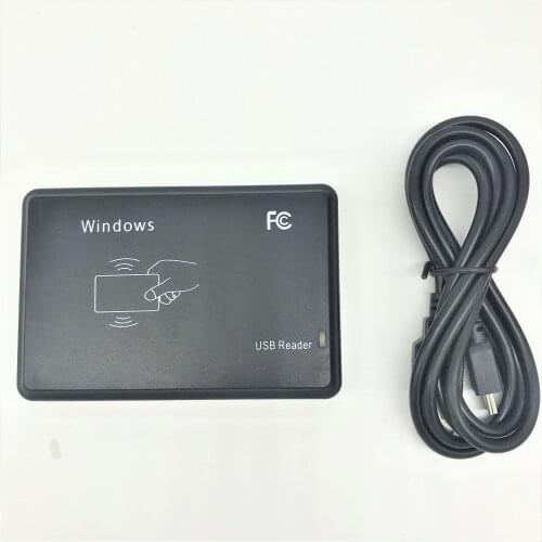 USB NFC Reader free shipping Access Control Contactless 14443A 13.56KHZ Smart IC Card Reader for Mifare NFC203/213/216