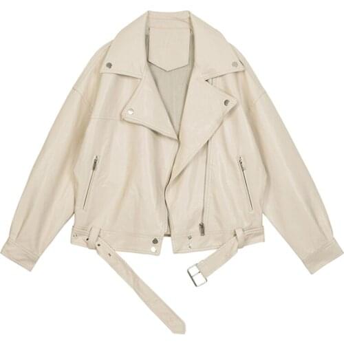 YD-EVER Women's Leather Jackets