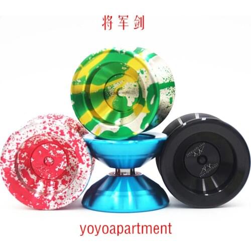 Yoyoapartment General sword 3 YOYO Sleep king metal yoyo for professional 1A 3A 5A 10 colors