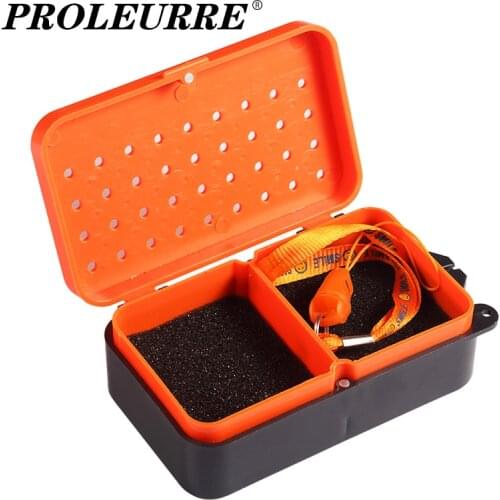 1Pcs Multifunctional 2 Compartments Live Bait Box Red Worm Earthworm Lure Plastic Boxs Fly Bass Tilapia Carp Fishing Tackle
