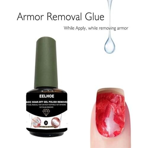 15ml Nail Polish Makeup Remover Gel Oil Removal Tool Easily And Quickly Remove Soaked Gel Nail Polish Remover