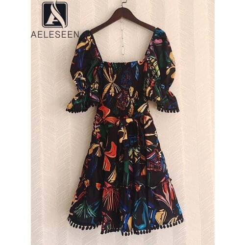 AELESEEN White Summer Dresses