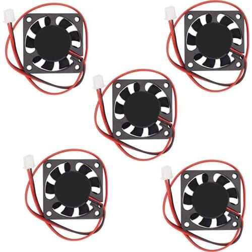 3D Printer Accessories 40mm Fan 24V Hydraulic Bearing Brushless 4010 40X10mm-High Speed (Pack of 5)