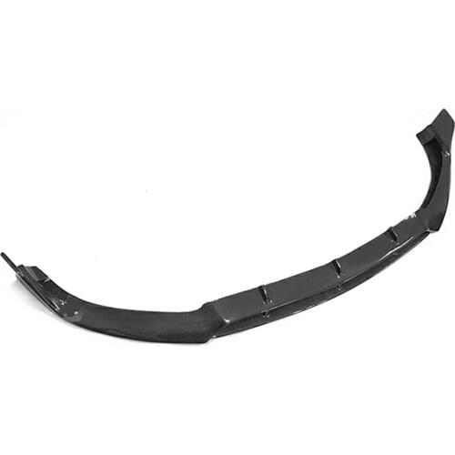 For C Class Carbon Fiber Front Bumper Lip Spoiler for Mercedes Benz W205 C63 AMG C180 C200 C260 2015 - 2017 Car Styling