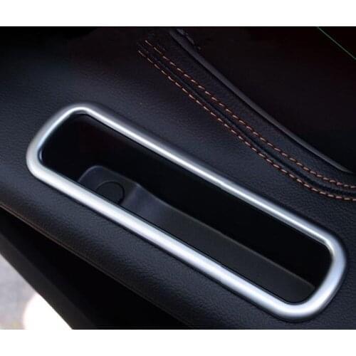 Car Styling Parts For Jaguar F-PACE 2016 2017 2018 Rear Tail Door Storage Box Container Trim Decoration Cover Inner Accessorie