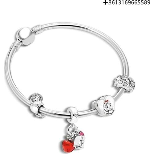 Hero100% 925 Pure Silver Original Copy High Quality 1:1 Bracelet Logo Free Wholesale Manufacturers