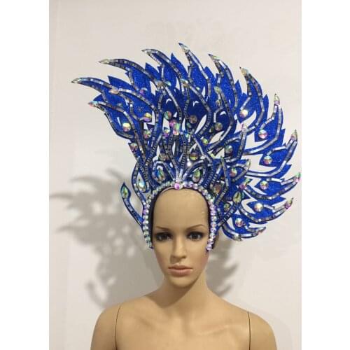 Brazil Rio Spanish Cuba Santiago Havana Venice Dionysia carnival Float Mask dress masque ball costume samba plumage plume Headd