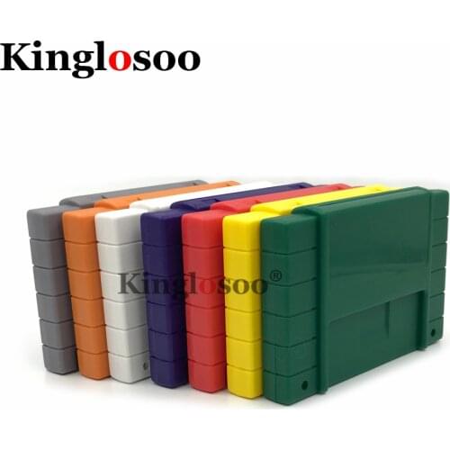 11 Colors Game card shell case for Nintendo SNES SFC Game Cartridge box housing JP EU US version