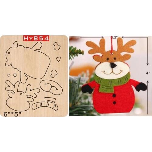 Elk pendant cutting dies 2019 new die cut &wooden dies Suitable for common die cutting machines on the market