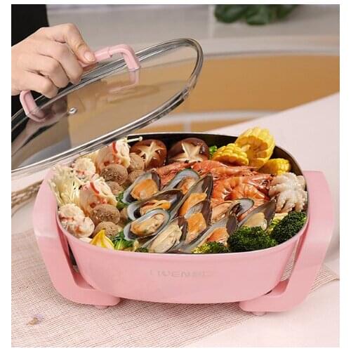 Multi - functional intelligent three - level fire home dormitory electric hot pot J03