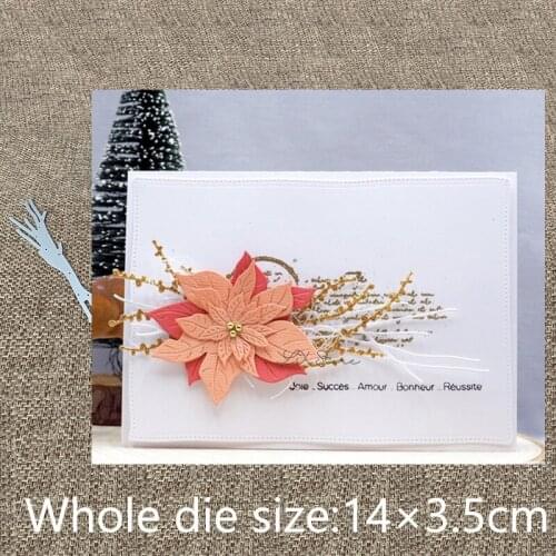 New Design Craft Metal stencil mold Cutting Dies branch decoration scrapbook die cuts Album Paper Card Craft Embossing