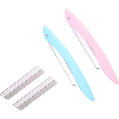 New eyebrow trimmer with 10 pcs blade eyebrow trimmer