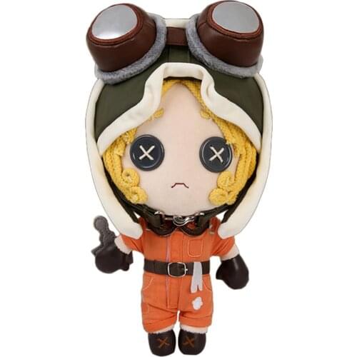 Identity V Mechanic Tracy Reznik Cosplay Pillow Doll Soft Plushie Dress Up Clothing Change suit Toy Xmas Cosplay Gifts