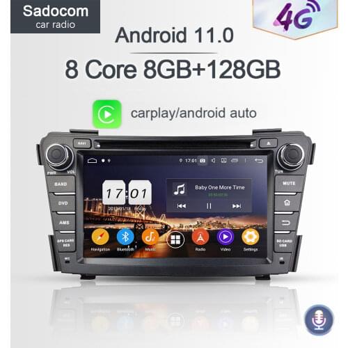 PX6 DSP Android 10.0 For Hyundai I40 2011-2013 2014 Octa Core 4GB RAM Car DVD Player GPS Glonass Navi autoradio 4G car radio
