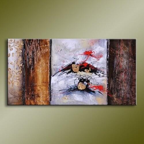 Handmade oil painting on canvas modern 100% Best Art Abstract oil painting original directly from artis XD1-253