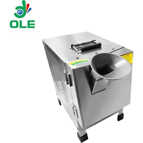 Thickness Adjustable Ginger Slicing Machine 30kg/h Garlic Slicing Machine