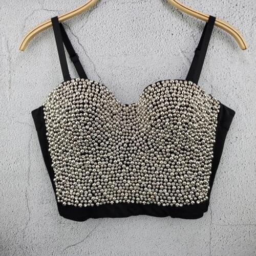 4 Colors Women Sexy Designer Crystal Diamonds Cotton Camisole Tops Summer 2021 Ladies Trendy High Street Short Camis Crop Tops