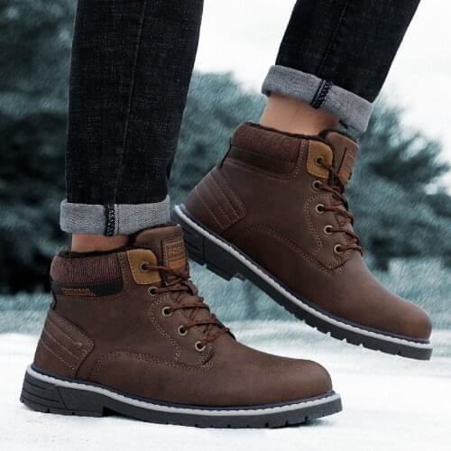 Outdoor leather Casual casual sport hot flat boots Mens Sneaker for sneaker causal fashion sale loafers male shoes mens sports