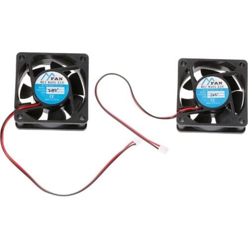 60mm×60mm×25mm DC 12V 24V 2-Pin Cooler Brushless PC CPU Case Cooling Fan 6025 K1AA