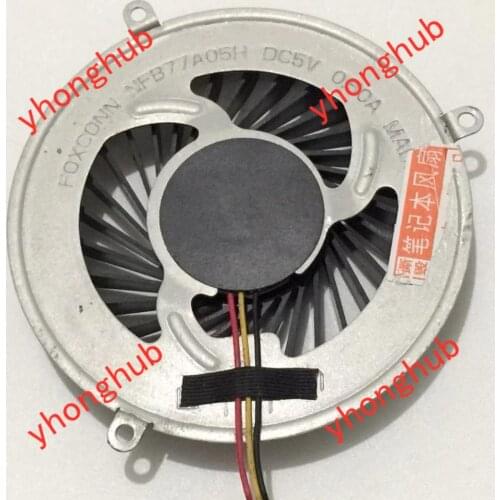 Foxconn NFB77A05H DC 5V 0.50A 3-wire Server Cooling Fan