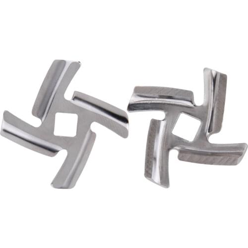 Inner Hole 8mm Meat Grinder Parts Blade Fit MGB Series Meat Grinder Parts Power Tool Food Processors Kitchen Dining Sliver