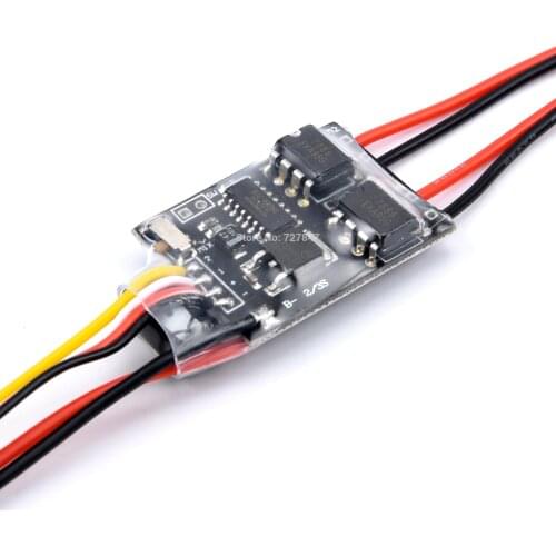 Dual Way Bidirectional 5a Esc Speed Control Brushed Esc Lipo 2s-3s For Rc Model Boat / Tank 130 180 Brushed Motor Spare Parts