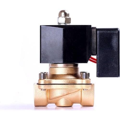 3/8" Energy Saving Normally Closed Solenoid Valve Brass Switch Valve Water Valve 220V 12V 24 Hours Energize Not Fever