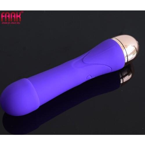 FAAK Silicone AV Wand Vibrator Sex Toys for Woman G-Spot vibrating Dildo for woman Clitoris Stimulate Sex Shop toys for adults