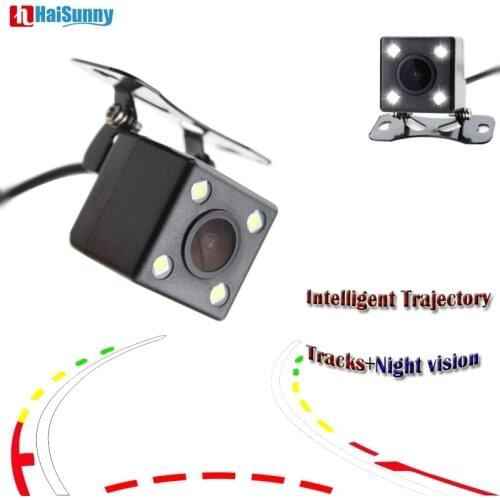 Intelligent Parking Reverse Backup Camera Rear View Camera HD CCD Dynamic Line For Car Video Players Android Rearview Monitor