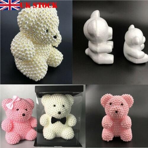 Bear Bunny Heart Modelling Polystyrene Styrofoam Foam Craft DIY Valentine Gifts