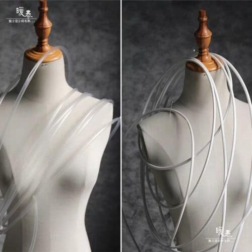 Soft Tube Handmade Accessories White Transparent DIY Modeling Design Crafts Decor Fashion Clothes Designer Materials