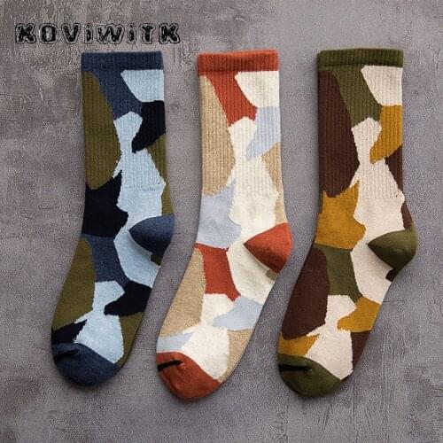 New Camouflage Pattern Cotton Short black Socks Women Leopard print Winter Casual Sock fashion elastic Warm Classic ladies Sox
