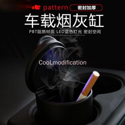1PCS Car Ashtray Garbage Coin Storage Cup Container Cigar Ash Tray Car Styling Universal Size