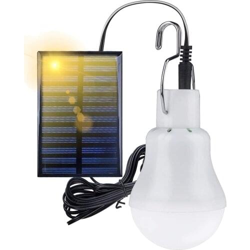 Portable LED Solar Lamp Charged Solar Energy Light Panel Powered Emergency Bulb For Outdoor Garden Camping Tent Fishing