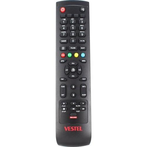 HUAYU KR VESTEL RECORD KEY LCD REMOTE CONTROL (7050 = 33184)