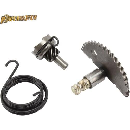 Motorcycle Kick Starter Start Gear Assembly For 49cc 50cc 60cc 80cc 100cc GY6 139QMB P139QMB 4 stroke engine Scooter Moped