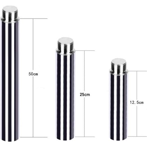 Diamater 45mm x 12.5-25-50 Cm Extend Pole Tube Removable Extension Pipe Stripper Pole Dance Spin Pole or Backpack Storage bag