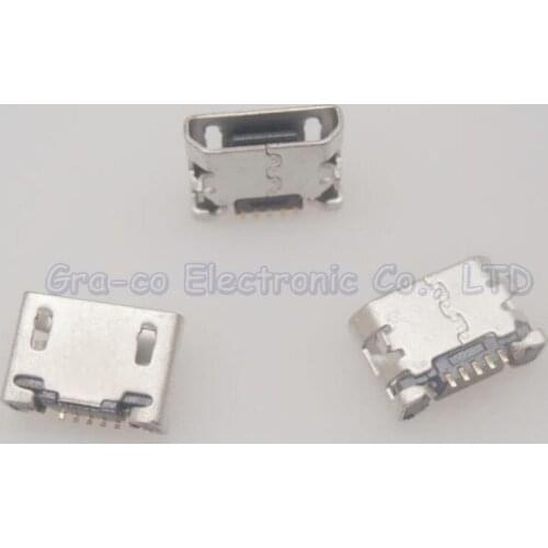 USB Jack Connector USB Charging socket For lenovo A500 A60 A750 A1-07 A366T A390E A520 A288T tail plug