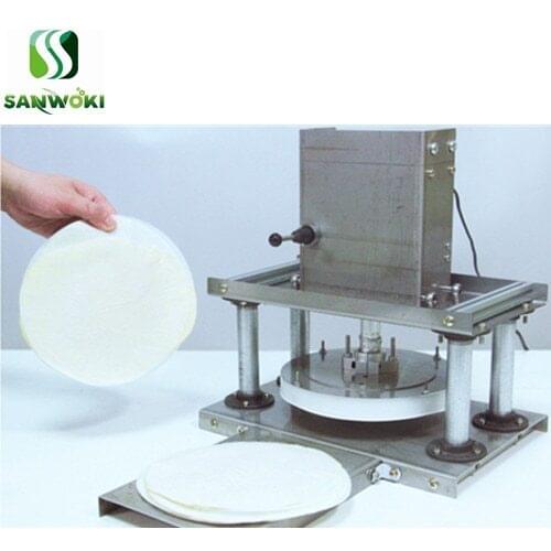 22cm Electric tortilla press machine tortilla making machine commercial pizza dough pressing machine pizza dough sheeter machine