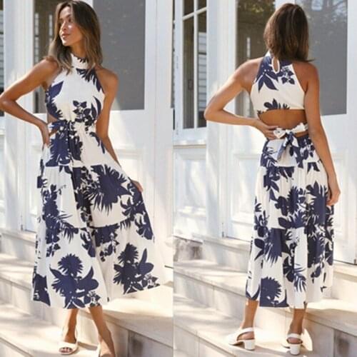 Donsignet 2021 Fashion New Sexy Big Swing Dress Backless Turtleneck A-LINE Sleeveless Neck-mounted Knitting Dresses for Women