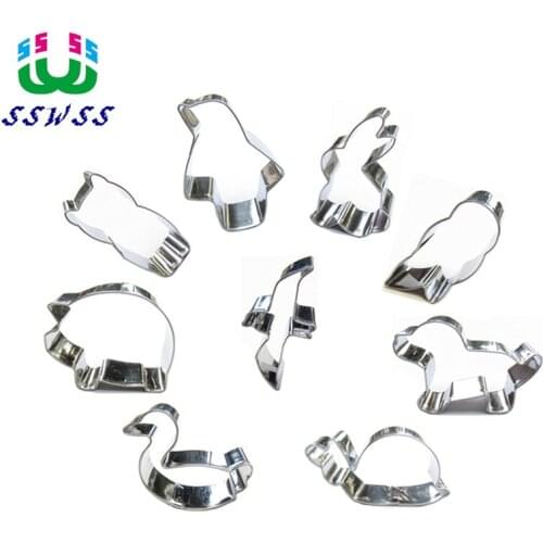 9 Pets Shapes Sugarcraft Cake Decorating Fondant Cutters Tools And Cookies Biscuits Baking Tools,Direct Selling