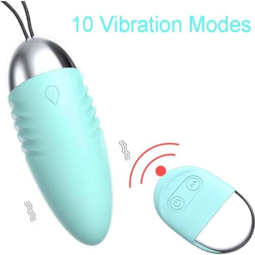Wireless Remote Control 10 Speeds Vibrating Eggs Clitoris Stimulator Vaginal Massage Ball G- Spot Vibrators Sex Toys For Women