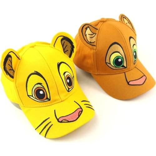 New Fashion Autumn Summer Baby Baseball Cap For Boys Girls Cartoon Tiger Children Hat Spring Outdoor Snapback Hat Kids Sun Caps